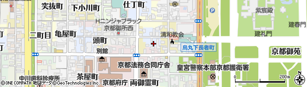 京都府京都市上京区東長者町541周辺の地図