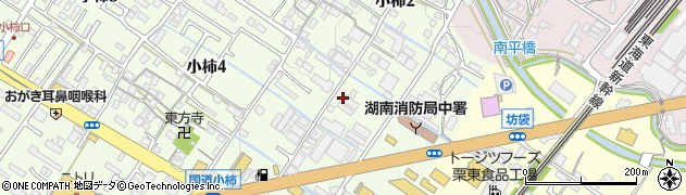 THE HIDEAWAY FACTORY 栗東周辺の地図