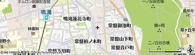 京都府京都市右京区常盤神田町周辺の地図