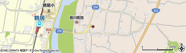 兵庫県神崎郡市川町屋形556周辺の地図