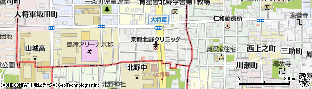 京都府京都市北区大将軍東鷹司町86周辺の地図