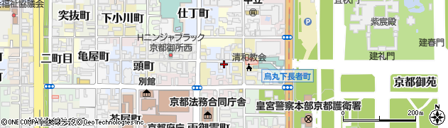 京都府京都市上京区東長者町545周辺の地図