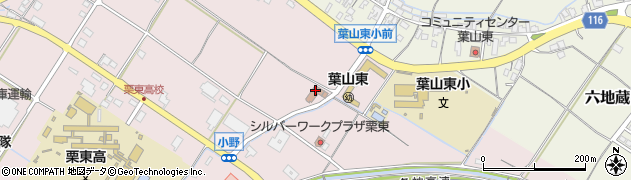葉山東児童館周辺の地図