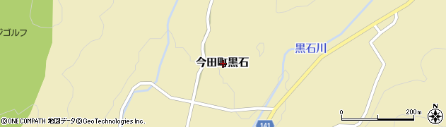 兵庫県丹波篠山市今田町黒石周辺の地図