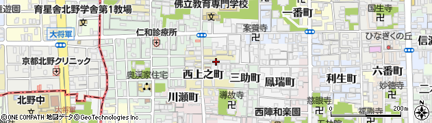 京都府京都市上京区三助町279周辺の地図