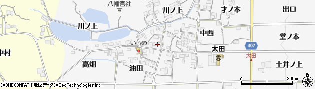 京都府亀岡市稗田野町太田石垣内31周辺の地図