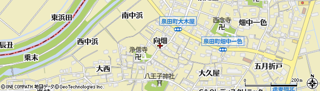愛知県刈谷市泉田町向畑106周辺の地図