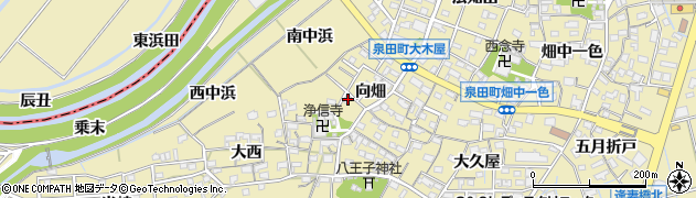 愛知県刈谷市泉田町向畑110周辺の地図