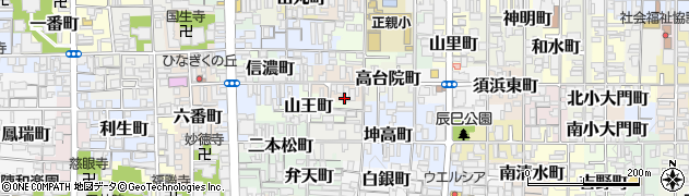 京都府京都市上京区新柳馬場頭町530周辺の地図