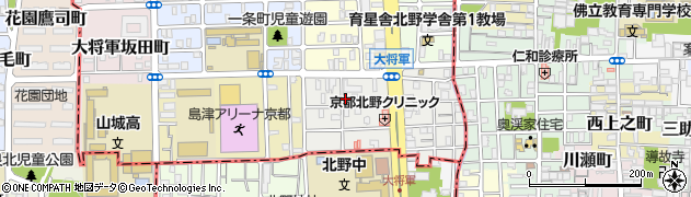 京都府京都市北区大将軍東鷹司町108周辺の地図