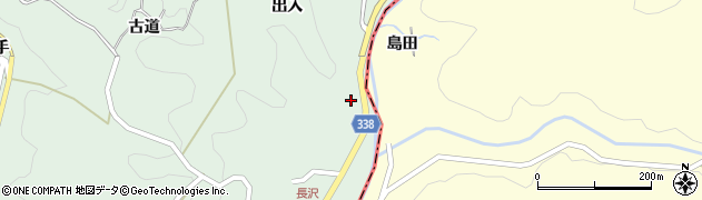 愛知県豊田市長沢町（上前田）周辺の地図