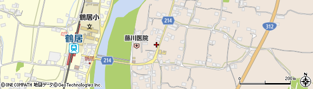 兵庫県神崎郡市川町屋形549周辺の地図