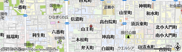 京都府京都市上京区新柳馬場頭町525周辺の地図