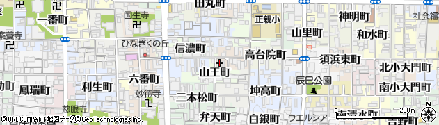 京都府京都市上京区新柳馬場頭町501周辺の地図