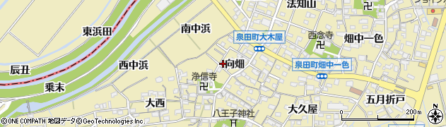愛知県刈谷市泉田町向畑95周辺の地図