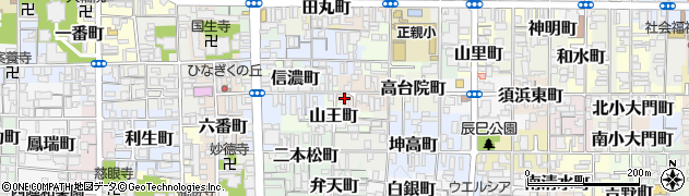 京都府京都市上京区新柳馬場頭町524周辺の地図