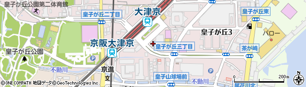 新福菜館 大津京店周辺の地図