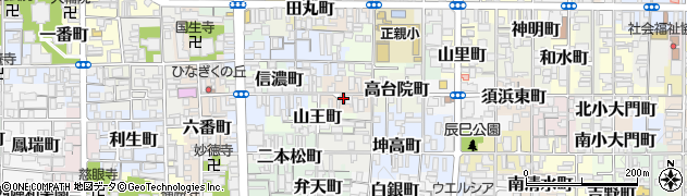 京都府京都市上京区新柳馬場頭町528周辺の地図
