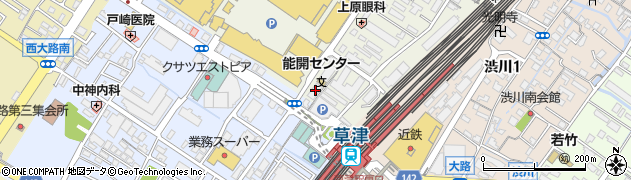 滋賀県　地域若者サポートステーション周辺の地図
