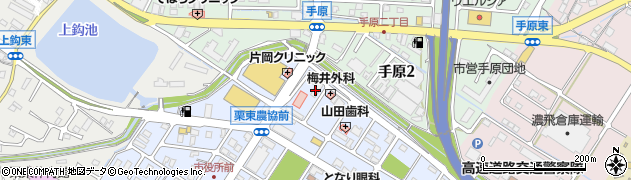 株式会社新洲　環境部・測量部周辺の地図