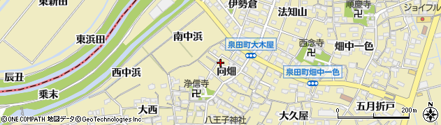 愛知県刈谷市泉田町向畑99周辺の地図