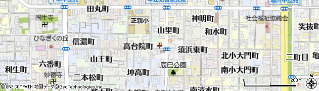 京都府京都市上京区須浜町周辺の地図