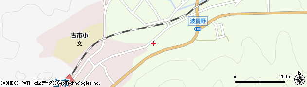 兵庫県丹波篠山市波賀野669周辺の地図