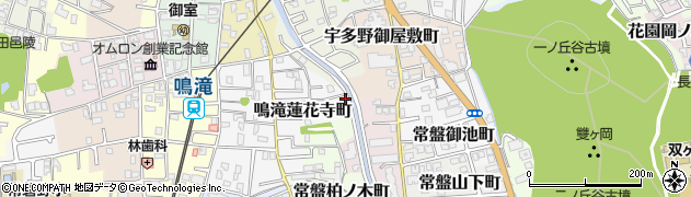 京都府京都市右京区常盤柏ノ木町12-5周辺の地図