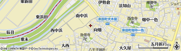 愛知県刈谷市泉田町向畑92周辺の地図