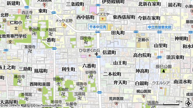 〒602-8276 京都府京都市上京区百万遍町の地図