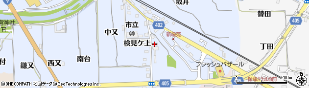 京都府亀岡市大井町並河（新戸）周辺の地図