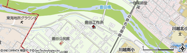 株式会社豊田工作所周辺の地図