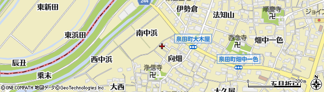 愛知県刈谷市泉田町向畑90周辺の地図
