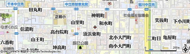 森永牛乳　味田販売店周辺の地図