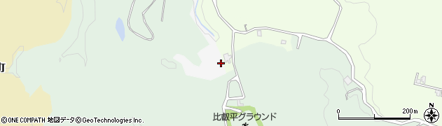 京都府京都市左京区北白川向ケ谷町周辺の地図