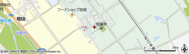 滋賀県蒲生郡日野町小谷618周辺の地図