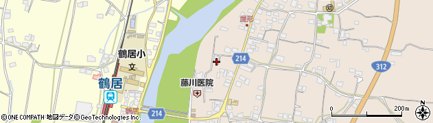兵庫県神崎郡市川町屋形524周辺の地図