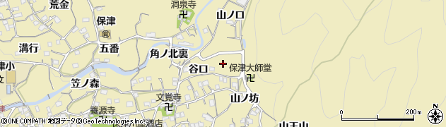 京都府亀岡市保津町山ノ口10周辺の地図
