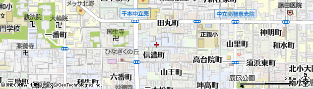 京都府京都市上京区西富仲町684周辺の地図