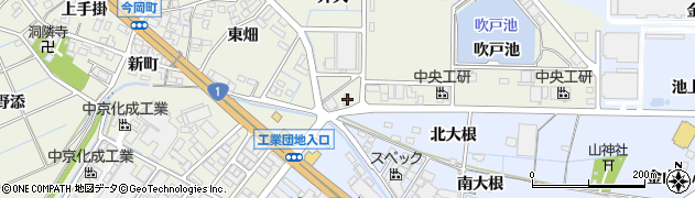 愛知県刈谷市今岡町弁天53周辺の地図