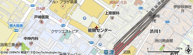 アース オーセンティック 草津エイスクエア店(EARTH Authentic)周辺の地図