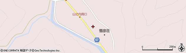 兵庫県姫路市夢前町山之内（甲）周辺の地図