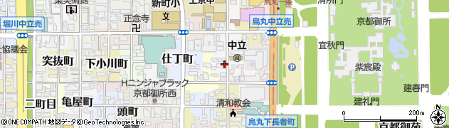 京都府京都市上京区花立町周辺の地図
