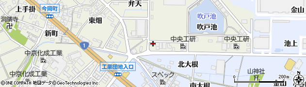 愛知県刈谷市今岡町吹戸池64周辺の地図