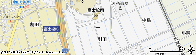 愛知県刈谷市今川町（引田）周辺の地図