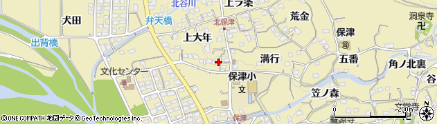 京都府亀岡市保津町上大年74周辺の地図