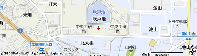愛知県刈谷市今岡町吹戸池101周辺の地図