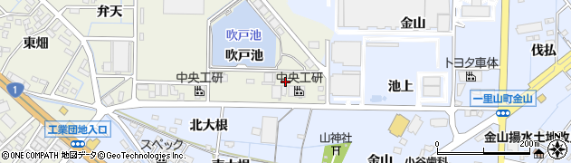 愛知県刈谷市今岡町吹戸池95周辺の地図
