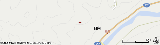 愛知県新城市愛郷柿ノ田和周辺の地図