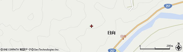 愛知県新城市愛郷（柿ノ田和）周辺の地図